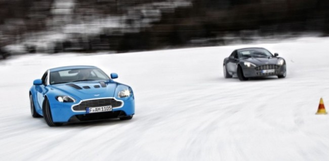 Aston Martin sobre hielo: On Ice 2012