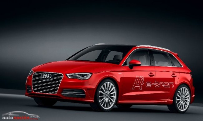 Audi A3 e-tron: De 0 a 100 km/h en 7,6 segundos y un consumo de 1,5 litros a los 100/km