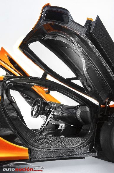 Fibra de carbono McLaren P1