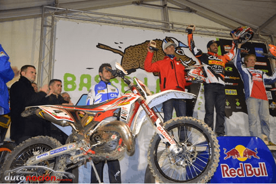 Primer podio de Rodrig Thain con Gas Gas en categoría enduro