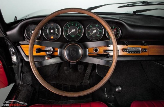 Interior porsche 911 clasico