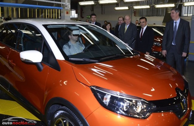 Inauguración de la línea de fabricación del Renault Captur