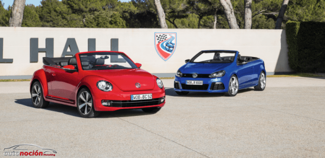 Volkswagen nos sorprende con el nuevo Beetle Cabrio y el Golf R Cabrio