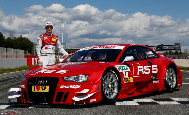 Miguel Molina nos enseña su nuevo Audi RS 5 DTM