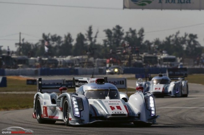 Primer doblete de Audi en las 12 horas de Sebring con coches híbridos