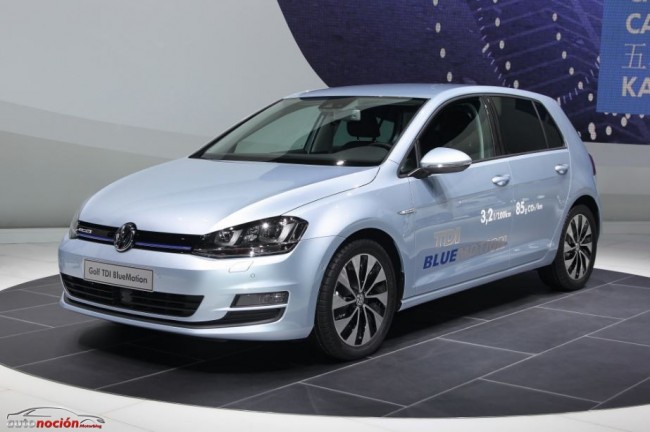 Volkswagen presenta a sus gemelos: Golf TDI BlueMotion y Golf TGI BlueMotion