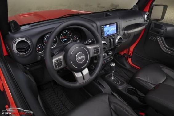 Jeep Wrangle Moab Interior