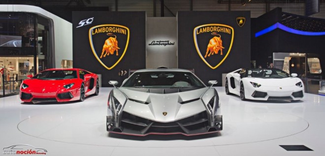 Las entregas mundiales de Lamborghini aumentan un 30%