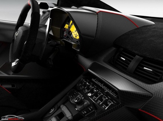 Lamborghini veneno interior