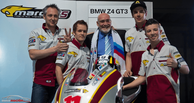 Presentación en Bélgica del Marc VDS Racing Team