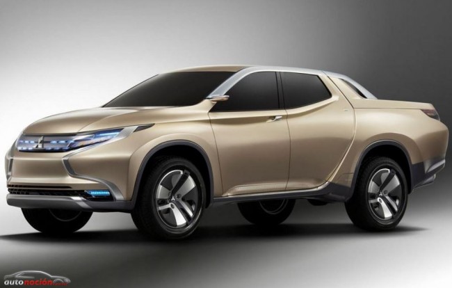 El pick-up híbrido de Mitsubishi: Concept GR-HEV