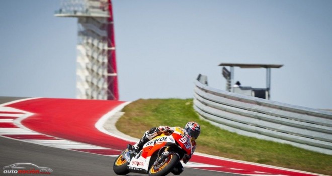 Márquez sigue al frente del test en Austin a mitad del 2º día