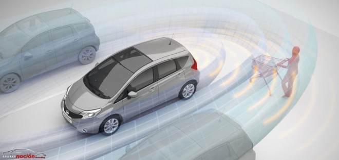 Nissan Note y su nuevo sistema de visión Safety Shield