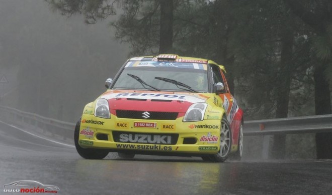 Gorka Antxustegi, líder del Campeonato de España de Rallyes