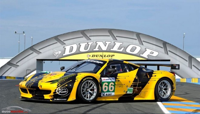 Dunlop te invita a diseñar un Ferrari F458 GT2 para las 24 horas de Le Mans