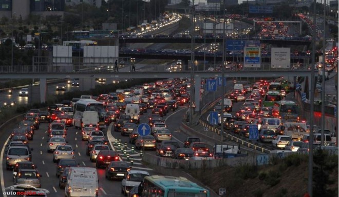 Descienden los atascos en España un 38%