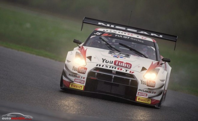 Podio para Lucas Ordoñez y su Nissan GT-R Nismo en las FIA GT Series