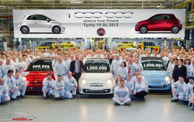 Fiat Auto Poland: producidos 1 millón de Fiat 500