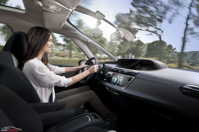 Interior nuevo citroën c4 picasso