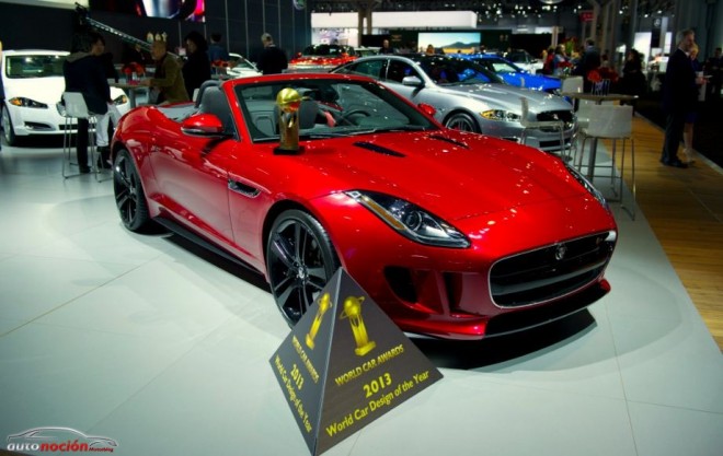 El Jaguar F-TYPE declarado «World Desing Car of The Year 2013»