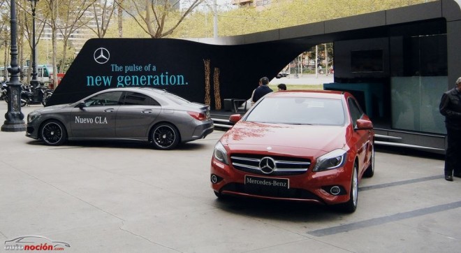 La Caravana del Mercedes-Benz CLA se pasea por las calles