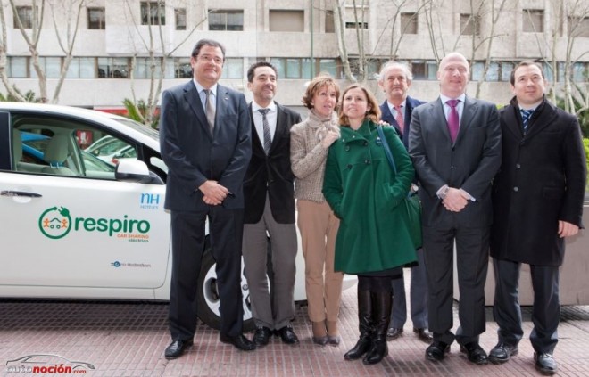 NH Hoteles ofrecerá a sus clientes el Car Sharing eléctrico