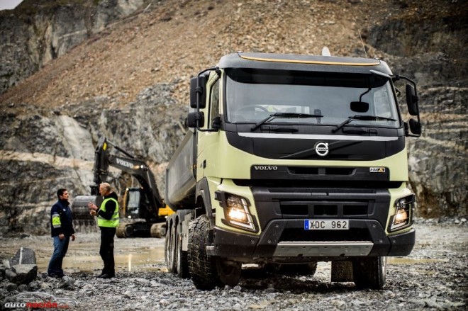 La cabina del nuevo Volvo FMX: Agradable para trabajar