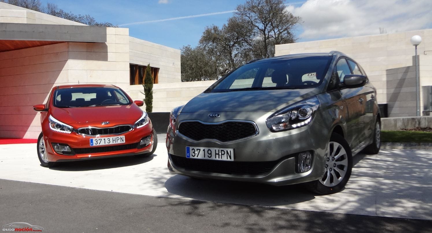 kia carens y kia pro_cee´d