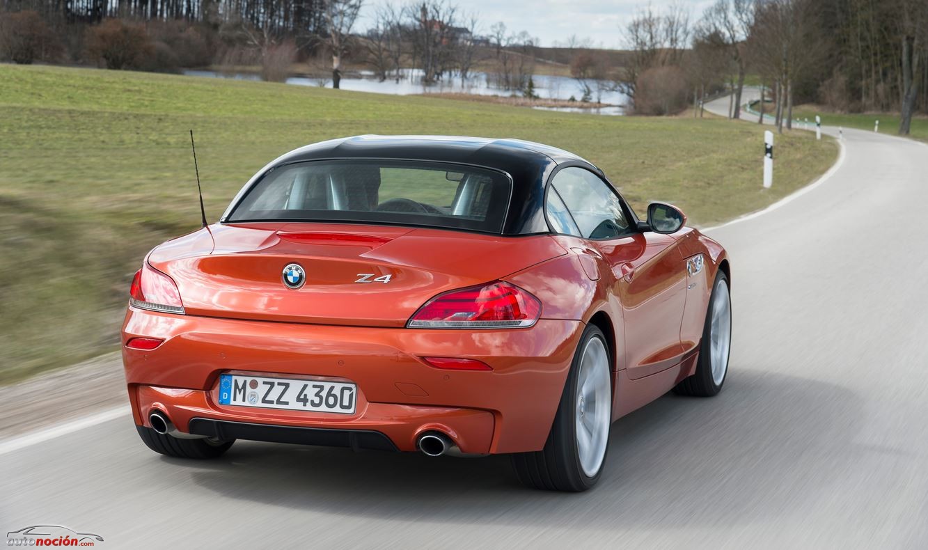 nuevo BMW z4 trasera