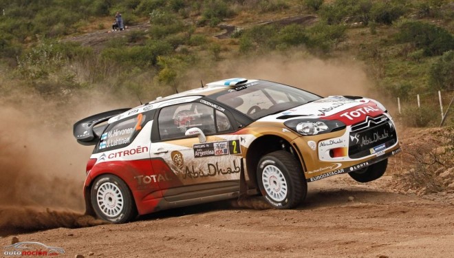 Citroën se mantiene en la retaguardia en el Rally de Argentina