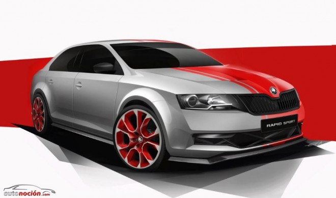 ŠKODA presentará el Rapid SPORT en el GTI en Wörthersee