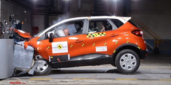 Renault Captur se gana las 5 estrellas EuroNCAP