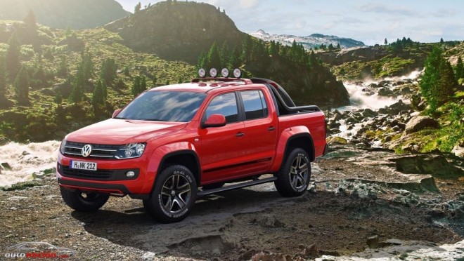 El pick-up más radical de Volkswagen se llama Amarok Canyon