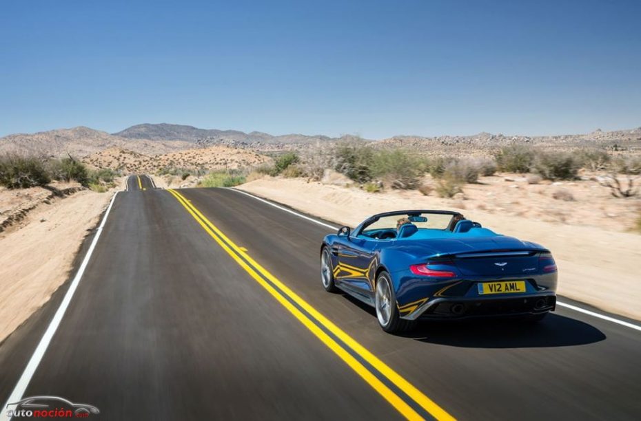 Aston Martin Vanquish Volante, la belleza y el lujo unidos bajo una capota de lona