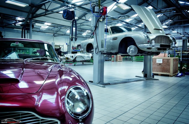 Aston Martin reabre la Heritage Showroom tras la restauración