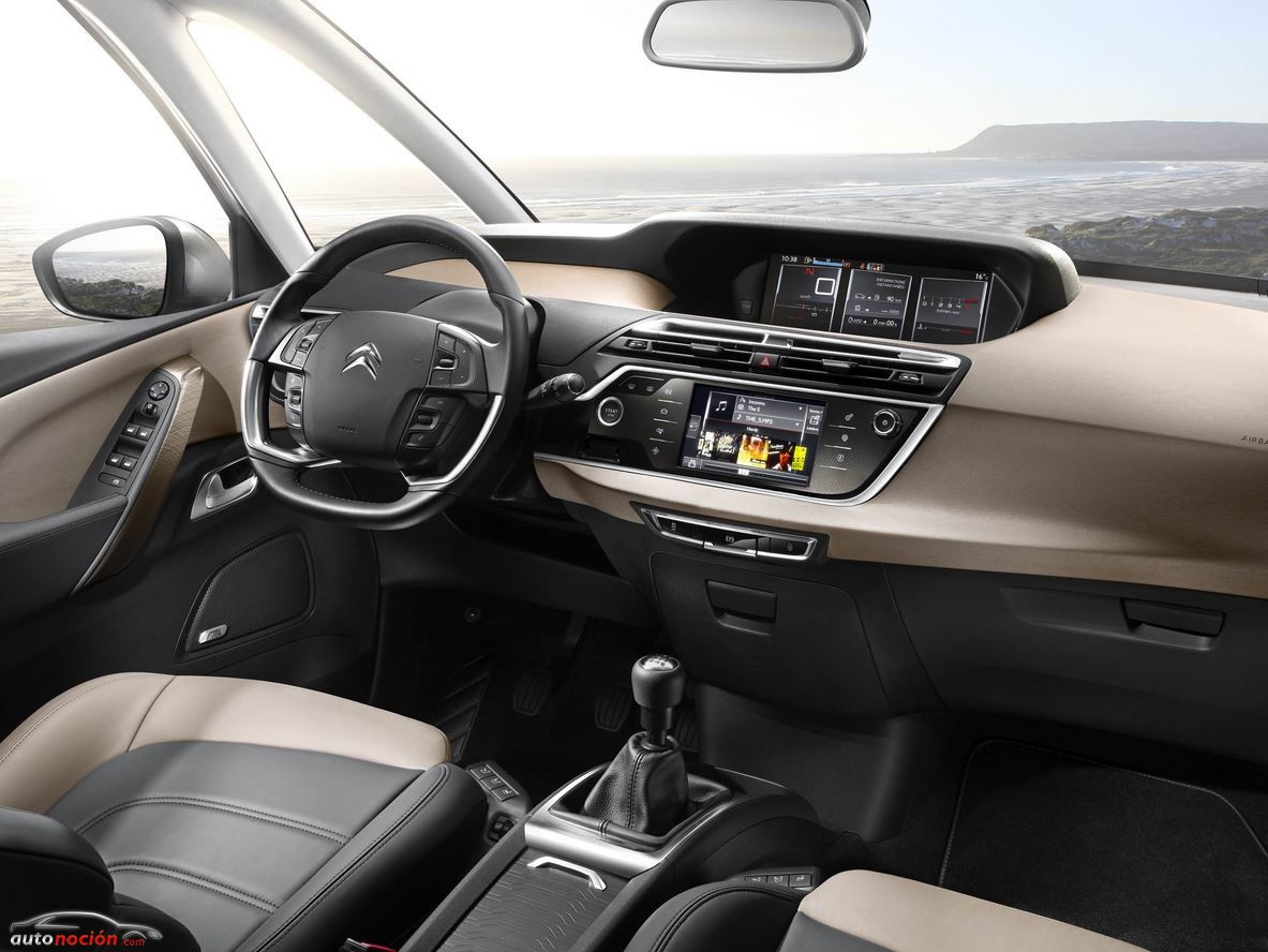 Interior nuevo Citroën C4 Picasso