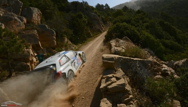 Los Polo WRC bien posicionados en el Rallye de Italia