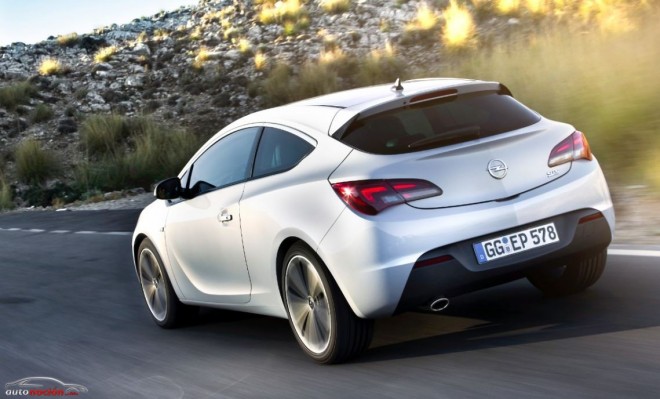 Opel introduce el 1.6 Turbo de 170 cv en el Astra GTC