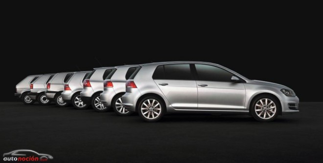 La evolución del Volkswagen Golf