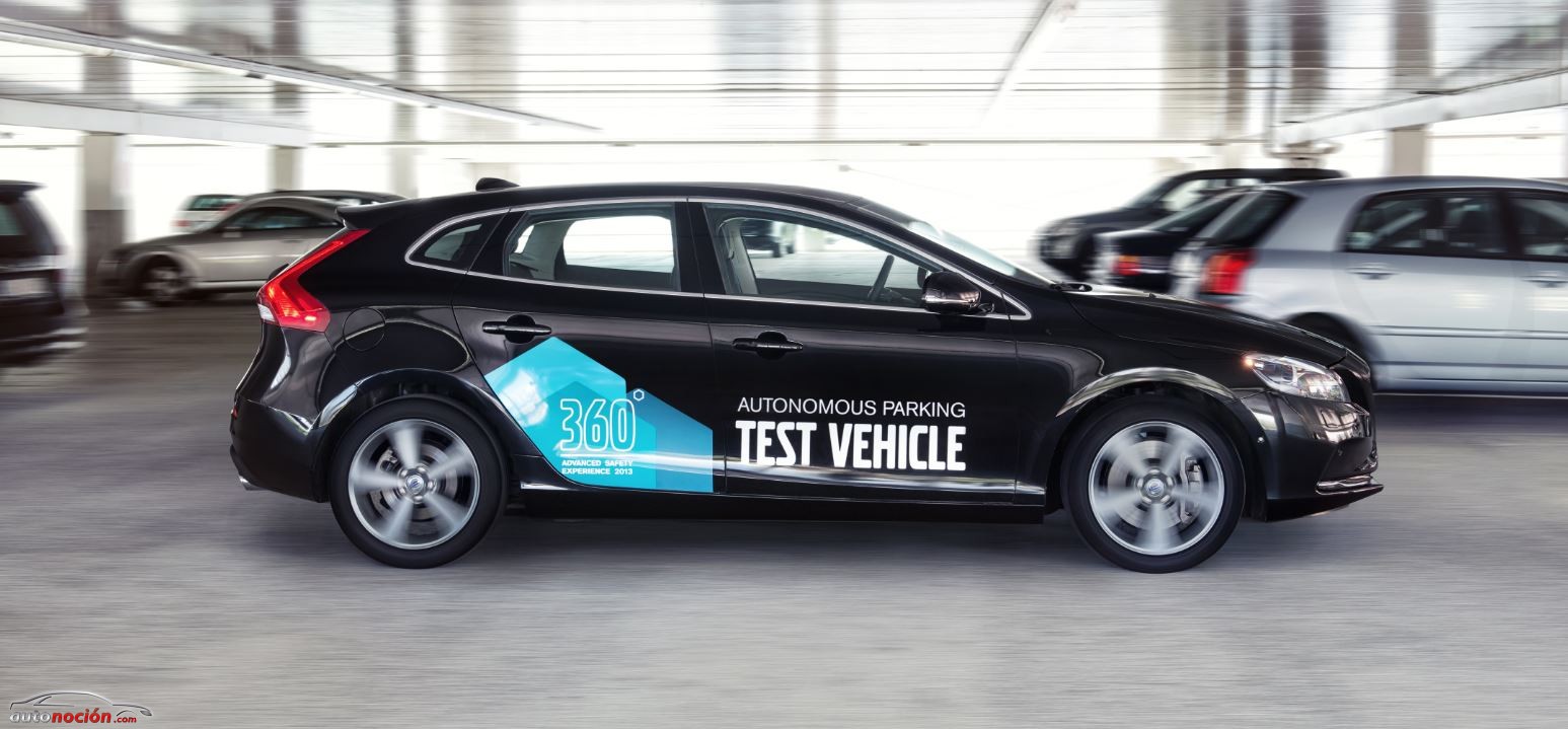 Volvo Autonomous Parking Test