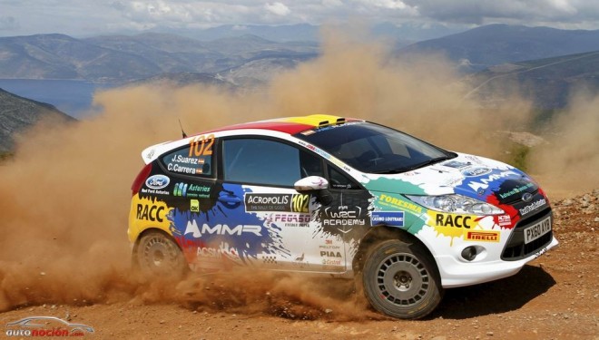Suárez vence el Junior WRC en Grecia