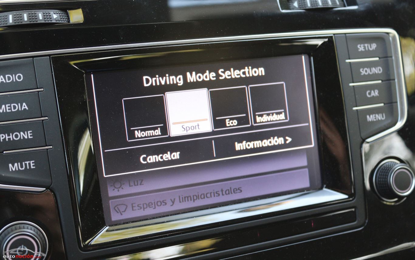 driving mode selector