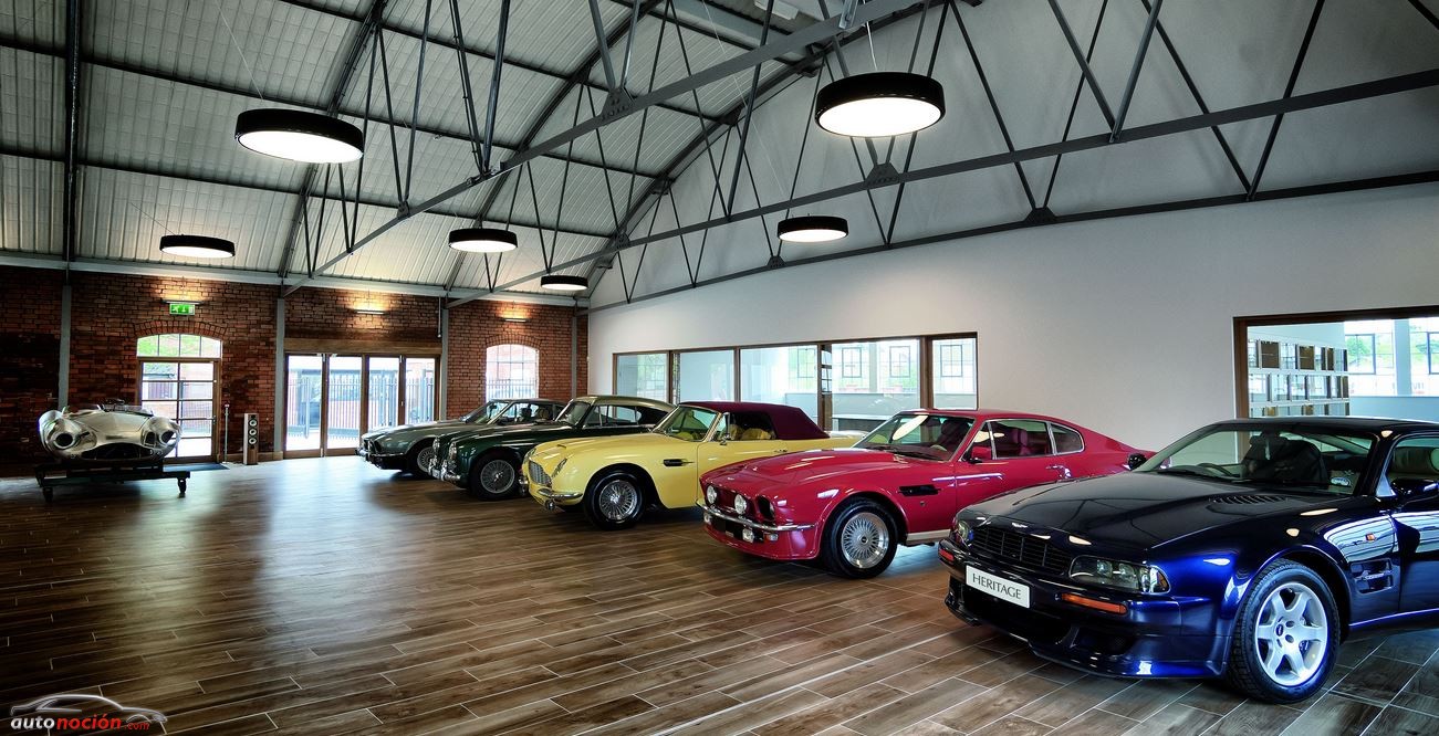 heritage showroom aston martin