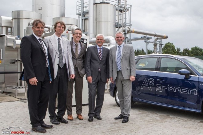 Audi inaugura la planta de producción de Audi e-gas en Werlte