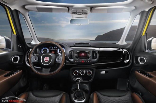 Interior Fiat 500L Trekking