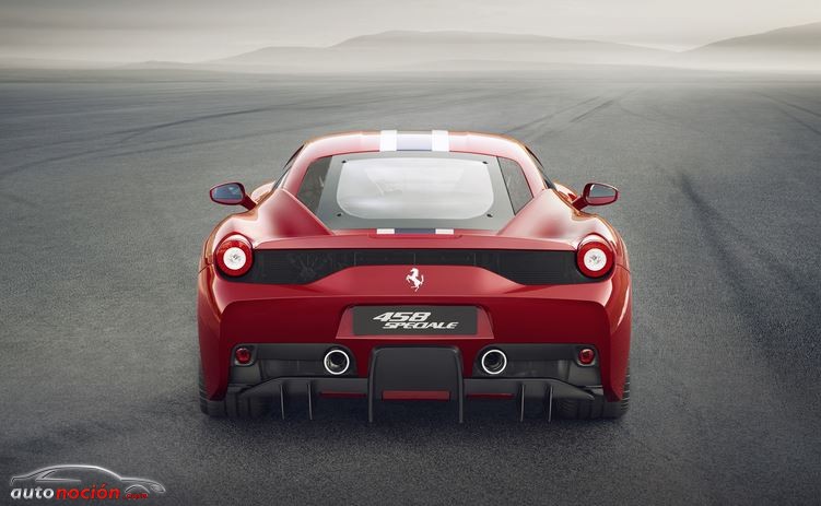 458 Speciale back