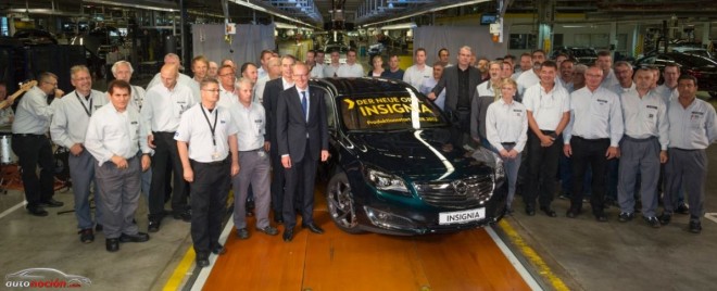 Opel inicia la producción del nuevo Insignia en Rüsselsheim