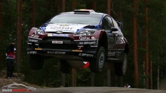 Thierry Neuville termina la primera jornada como líder del Rally de Finlandia
