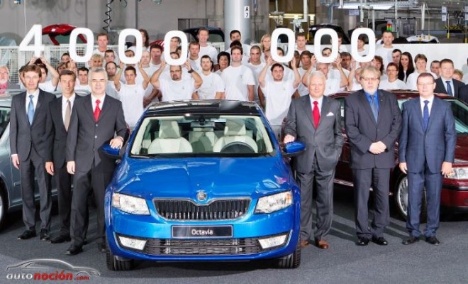 Škoda produce 4 millones de Octavia