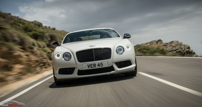 Bentley Continental GT V8 S: Que no te engañe su singular elegancia, bajo el capó tiene 528 cv